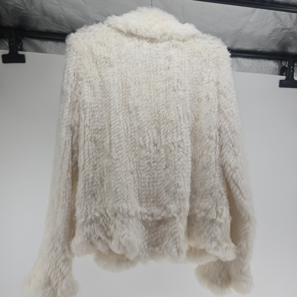 Vintage Cache Genuine Rabbit Fur Jacket New With Tags - Picture 5 of 10